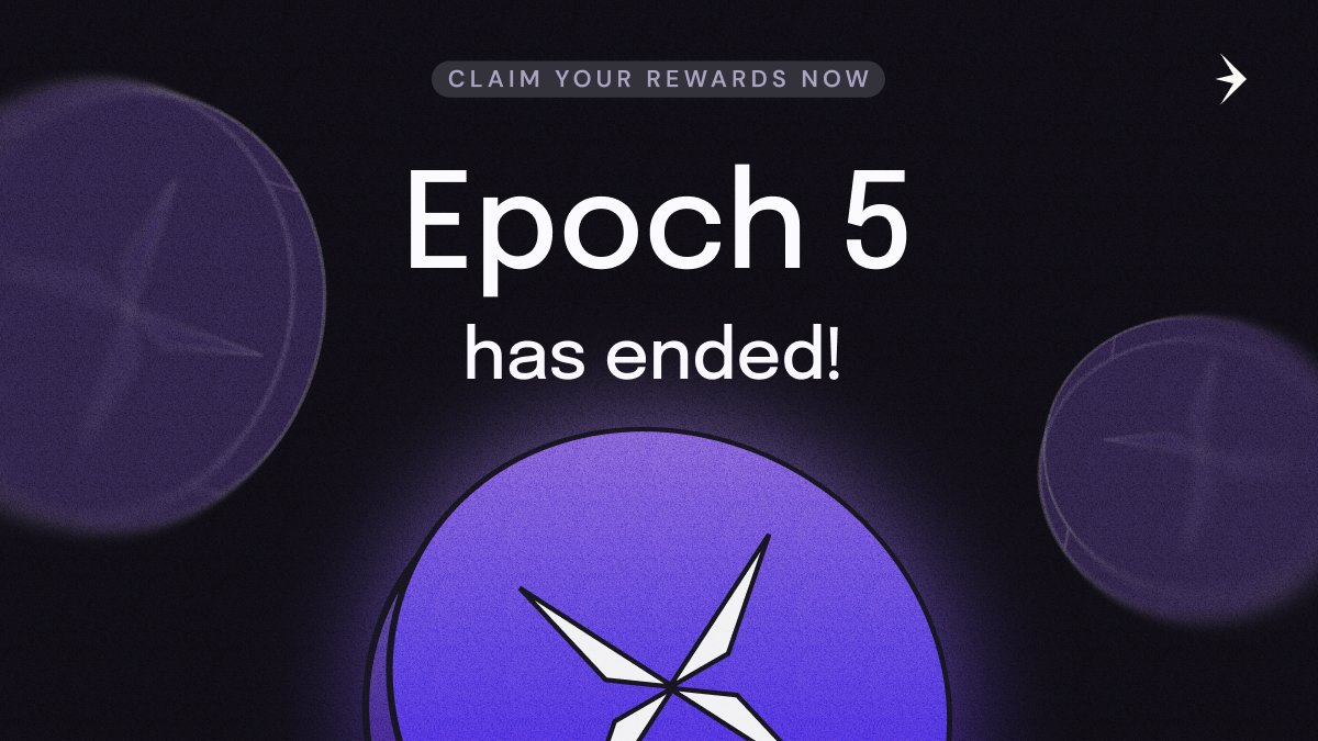flytrade_'s tweet image. More stakers are joining each week!
Epoch 5 ended with ~97.57%, claim your xFLY now!
