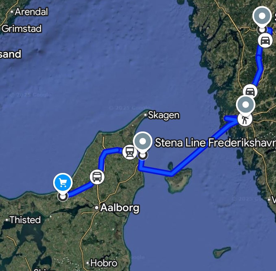 CarlHedgren's tweet photo. Me and a friend rode mopeds, 45kph from Sweden to Germany and back again.
First leg was to gothenburg, on to a ferry and then frederikshavn and to some camping https://t.co/fJaW2Q0qUA
