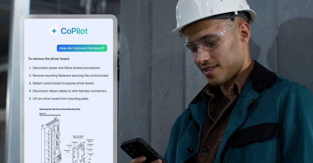 maintainx's tweet image. Our CEO Chris Turlica breaks down the perfect storm hitting industrial operations: skilled workers retiring faster than we can train new ones, taking decades of knowledge with them.
AI is the equalizer—amplifying human expertise, not replacing it.
Read how we're solving this 👇…