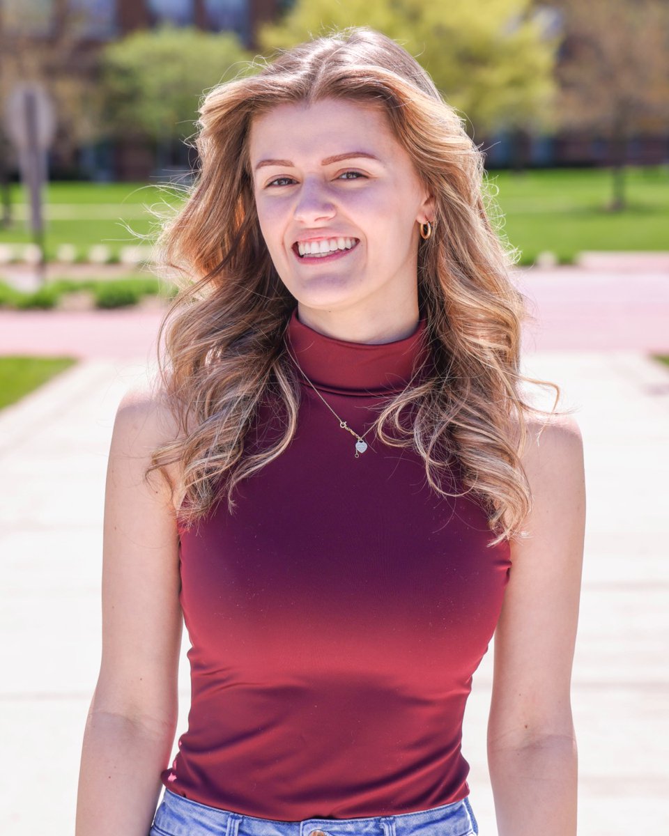 CMUniversity's tweet image. Graduating senior Kaitlin Otteman has learned that through non-profit work, kindness and intentional actions can create meaningful change.