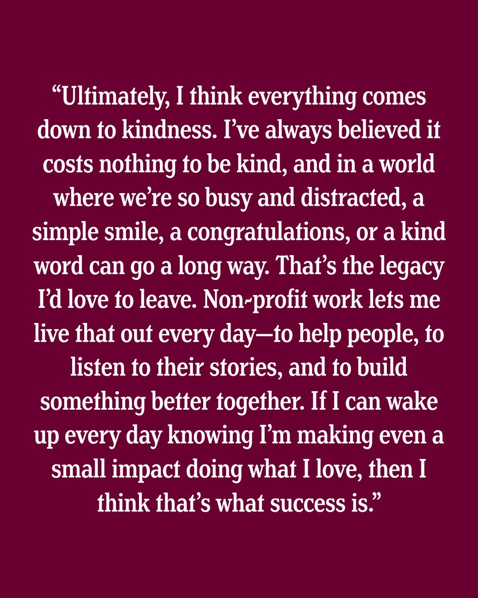 CMUniversity's tweet image. Graduating senior Kaitlin Otteman has learned that through non-profit work, kindness and intentional actions can create meaningful change.
