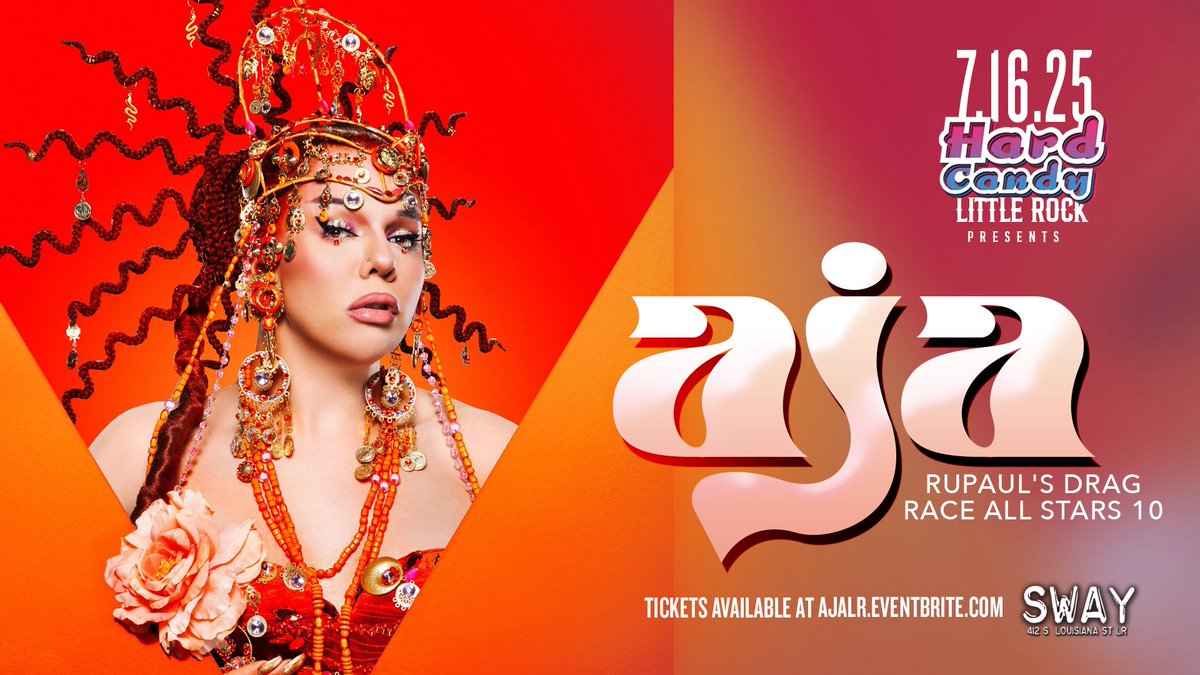 HardCandyKY's tweet image. Little Rock AR! Tonight - @ajaoxum comes to Sway! Tix: AjaLR.eventbrite.com