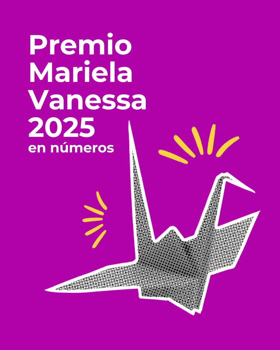 MagnoliaEstudio's tweet photo. Esta es la primera edición del #PremioMarielaVanessa en números 🎉🎈 ¡Gracias a todas las autoras participantes por hacer esto tan grande y por ayudarnos a llevar el nombre de Mariela Vanessa a más lugares! Nos alegra mucho compartirles que superamos la meta que teníamos. https://t.co/1bSDhEonys