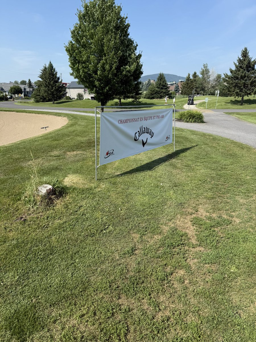 Thanks <a href="/PGAQuebec/">PGA du Québec</a> for the partnership. <a href="/CallawayGolf/">Callaway Golf</a>  Canada appreciates you!