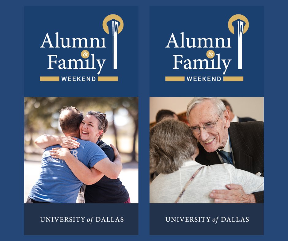 Mark your calendars! Join us for Alumni &amp; Family Weekend on Sept. 26 - 28. Ticket sales start on Aug. 1. It’s time to make new AFW memories. Go to hubs.ly/Q03xygy00 to purchase your tickets starting Aug. 1.