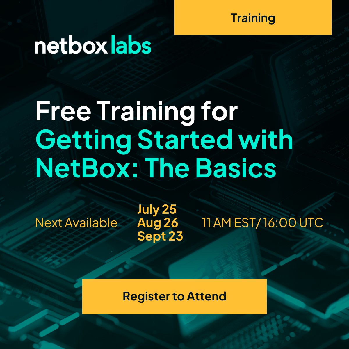 NetBoxLabs's tweet image. Upcoming free NetBox training is on July 25. Learn the essentials of modern network automation in this live, one-hour, instructor-led session.
Explore core concepts, data models, and practical workflows you can implement immediately.
Limited seats: hubs.ly/Q03xyj5d0