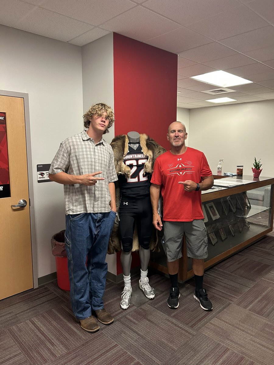 Boden Eustis (@boden_eustis) on Twitter photo Thanks <a href="/tauer34/">Coach Auer</a> for showing me the great facilities at <a href="/MountaineerFB/">Western Colorado Football</a>. I had a great time and loved how it all looked. Thanks <a href="/tauer34/">Coach Auer</a> for showing me the great facilities at <a href="/MountaineerFB/">Western Colorado Football</a>. I had a great time and loved how it all looked.