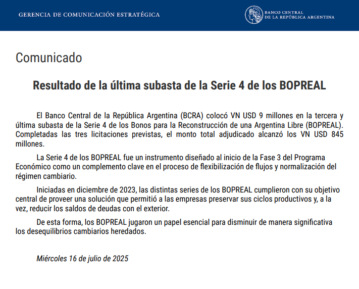 NicolasCappella's tweet image. Lo que tenes que llevarte de la rueda por #LaMesadeIEB
Que tenes que llevarte de la rueda hoy?
Salio el resultado de la licitación y el tesoro adjudicó casi 5 billones de pesos. Coinciden con los 5 billones que ayer habría absorbido el BCRA via pases pasivos. Por lo tanto,…