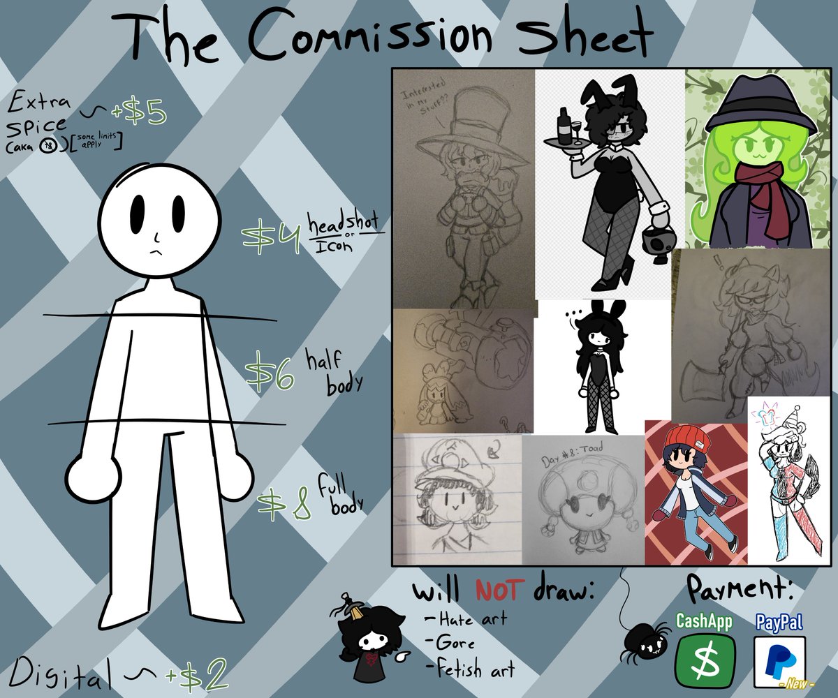 MrCroissant5's tweet image. Howdy!
It's yet again another day to say that I have C0mms open! and now with a new option!
And if you can't right now, consider saving this for later, or share it around, so others know about it!