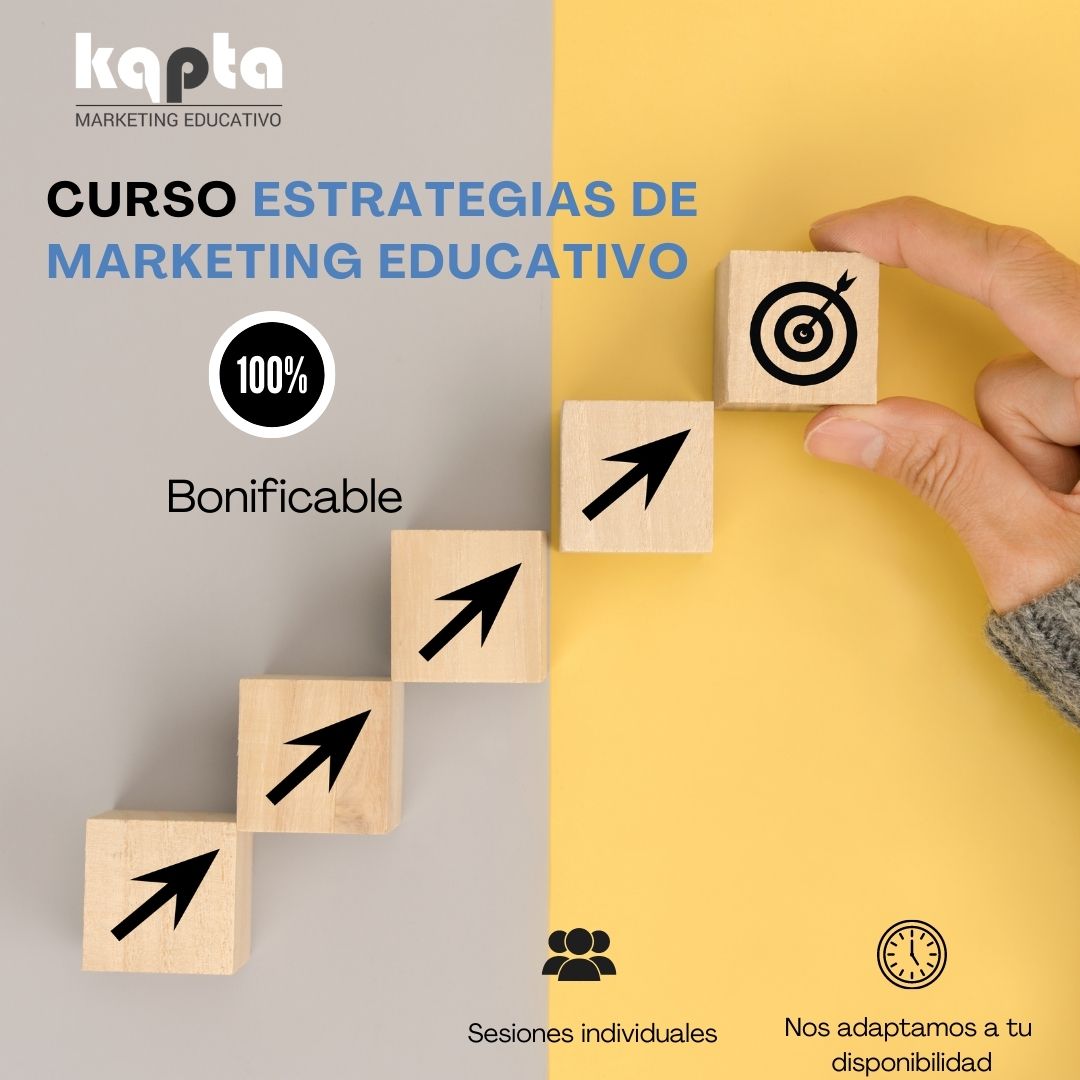 ESTRATEGIAS DE MARKETING EDUCATIVO

kaptaestrategias.com/portfolio-post…

#marketingeducativo #marketingestrategico #kaptaestrategias #formacionbonificada #formación