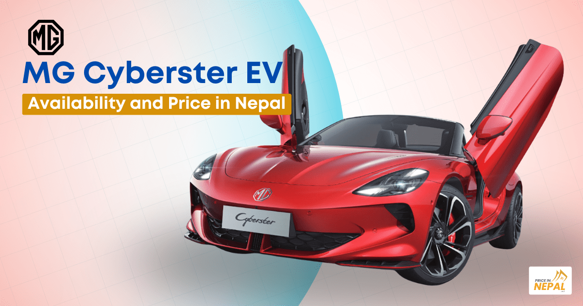 priceinnepal_'s tweet image. Read article: priceinnepal.net/mg-cyberster-e…

Short Detail: MG Cyberster EV debuts in Nepal with 544 PS power, convertible roof, and 503 km range at Rs. 1.68 Crore.

Hashtags: #priceinnepal #MGcyberster #electricconvertible #EVNepal #MGcars