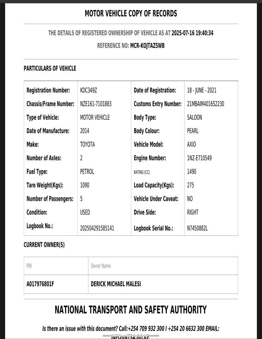 This young blogger named  Pravine Korir has been allegedly abducted by three masked men outside Mbagathi Hospital using a car with the number plate KDC 349Z.

Your voice is needed!

|Khalwale Alicia Kanini HELB Wantam Turkana Karen Nyamu|