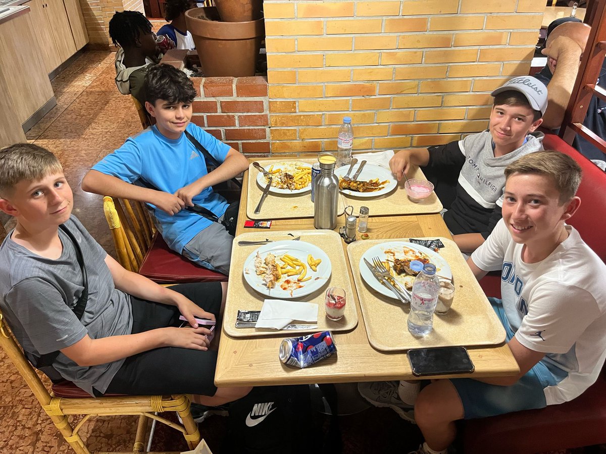 Paris Trip Day 2 Part 3 - Dinner at the Monte Carlo restaurant in Paris. All students now safely back in the hotel and getting some rest before a big day at Disney tomorrow.
