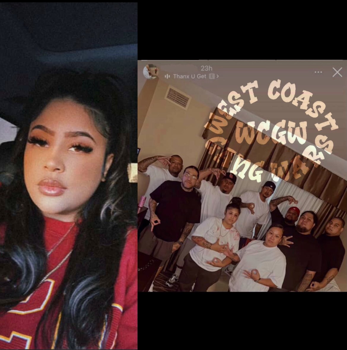 WestCoastGangW's tweet image. 34 year old single Samoan mother with 3 kids gets put on or “jumped in” into the West Side Carson Piru Bloods!
First slide is her with her kids. Second slide is her with the bloodied shirt. Third slide is her announcing it on her close friends on IG!
#WestCoastGangWars #Carson