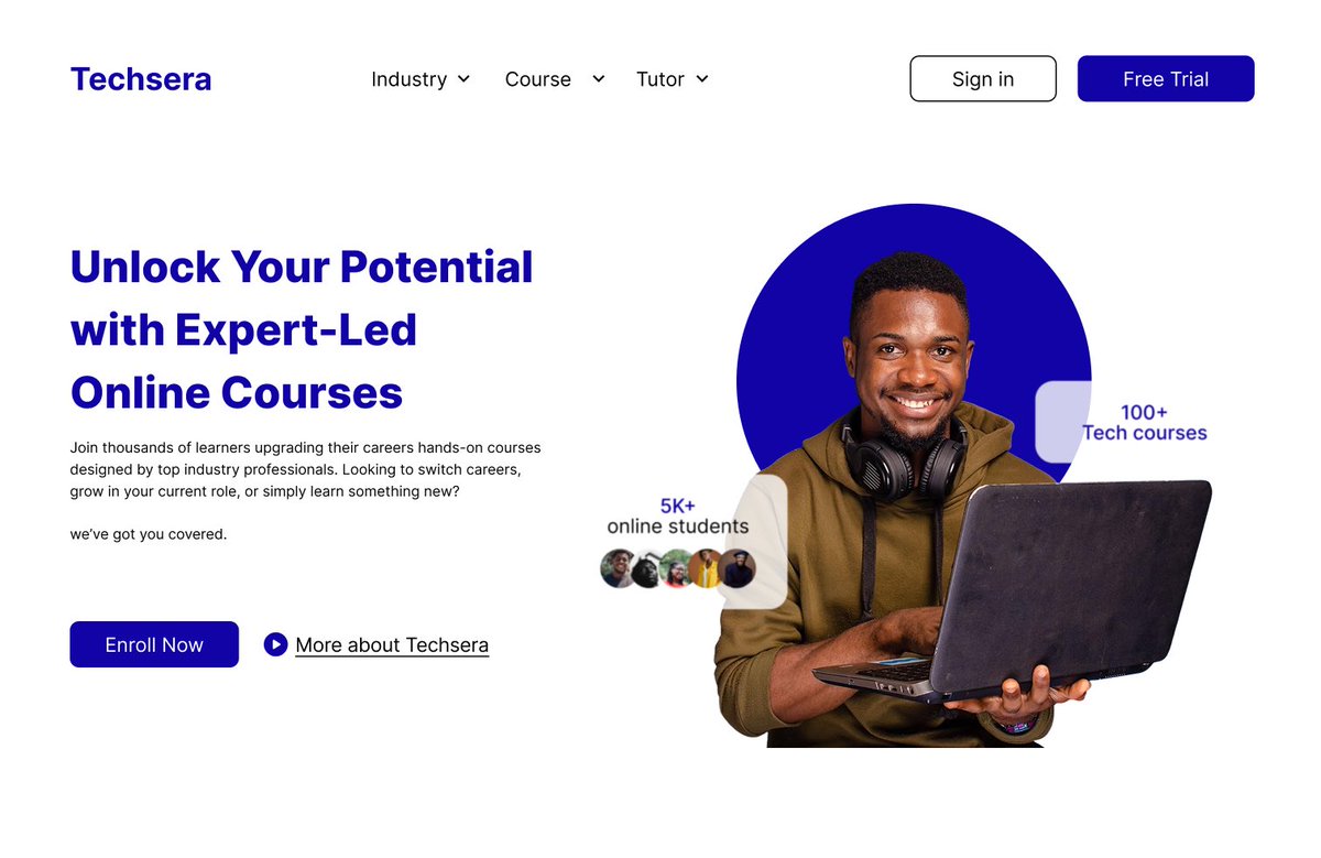 Tobby Ib (@ibrahimtobby1) on Twitter photo I designed this landing page just to practice all I have learned so far in the DevandDesign bootcamp.
My focus was a on a clean layout, clear messaging, and friendly visuals (colors as well).
Please let me know what you think.
#WebDesign #UXUI #Figma
<a href="/Joe_brendan_/">Joseph Brendan</a> I designed this landing page just to practice all I have learned so far in the DevandDesign bootcamp.
My focus was a on a clean layout, clear messaging, and friendly visuals (colors as well).
Please let me know what you think.
#WebDesign #UXUI #Figma
<a href="/Joe_brendan_/">Joseph Brendan</a>