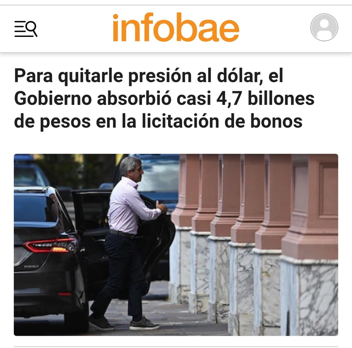 FacundoJLanza's tweet image. Che, ¿No era que el Estado no tiene que intervenir y que el "libre mercado" determinado por la oferta y la demanda se iba a "equilibrar"?
Bueno, parece que no. Igualmente bastante inútil la intervención, porque sigue estando más elevado que la semana pasada.