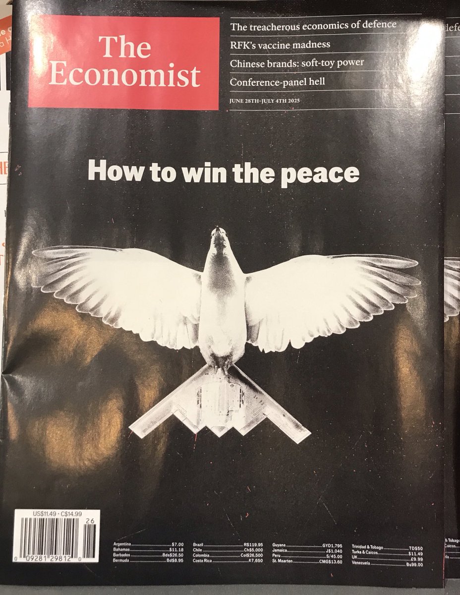 Tempesta2014's tweet image. @TheEconomist this headline does not work. It reads like a poor translation from French (comment gagner la paix)