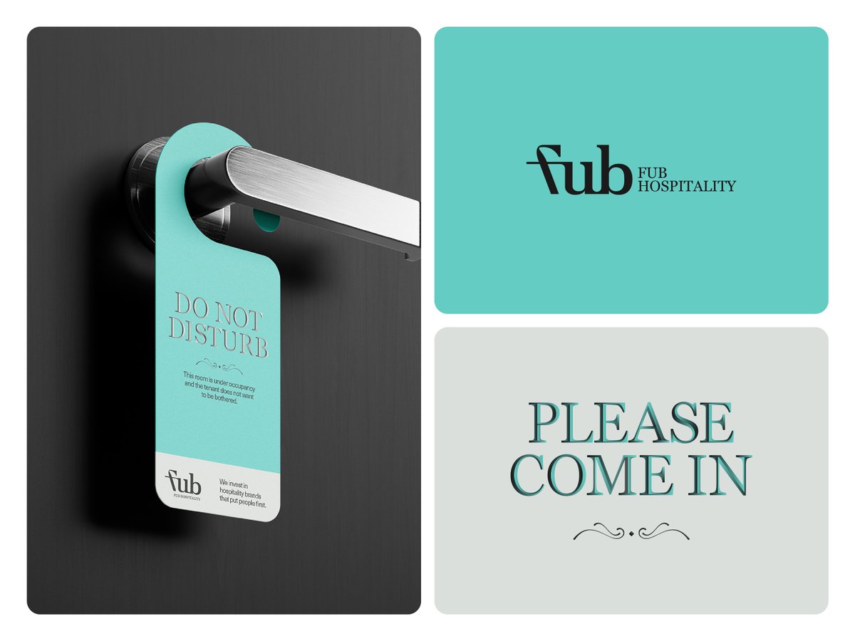tuelldesign's tweet image. FUB Hospitality Direction 2