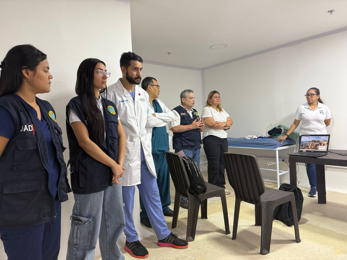 📚👩🏽‍⚕️Seguimos fortaleciendo la atención materna en Cartagena

Se llevó a cabo un taller teórico-práctico sobre el manejo actual de la emergencia obstétrica, en articulación con <a href="/DadisCartagena/">Dadis Cartagena</a>, dirigido al talento humano del Hospital Pozón y la UPA Pozón.

✨Capacitar salva vidas.