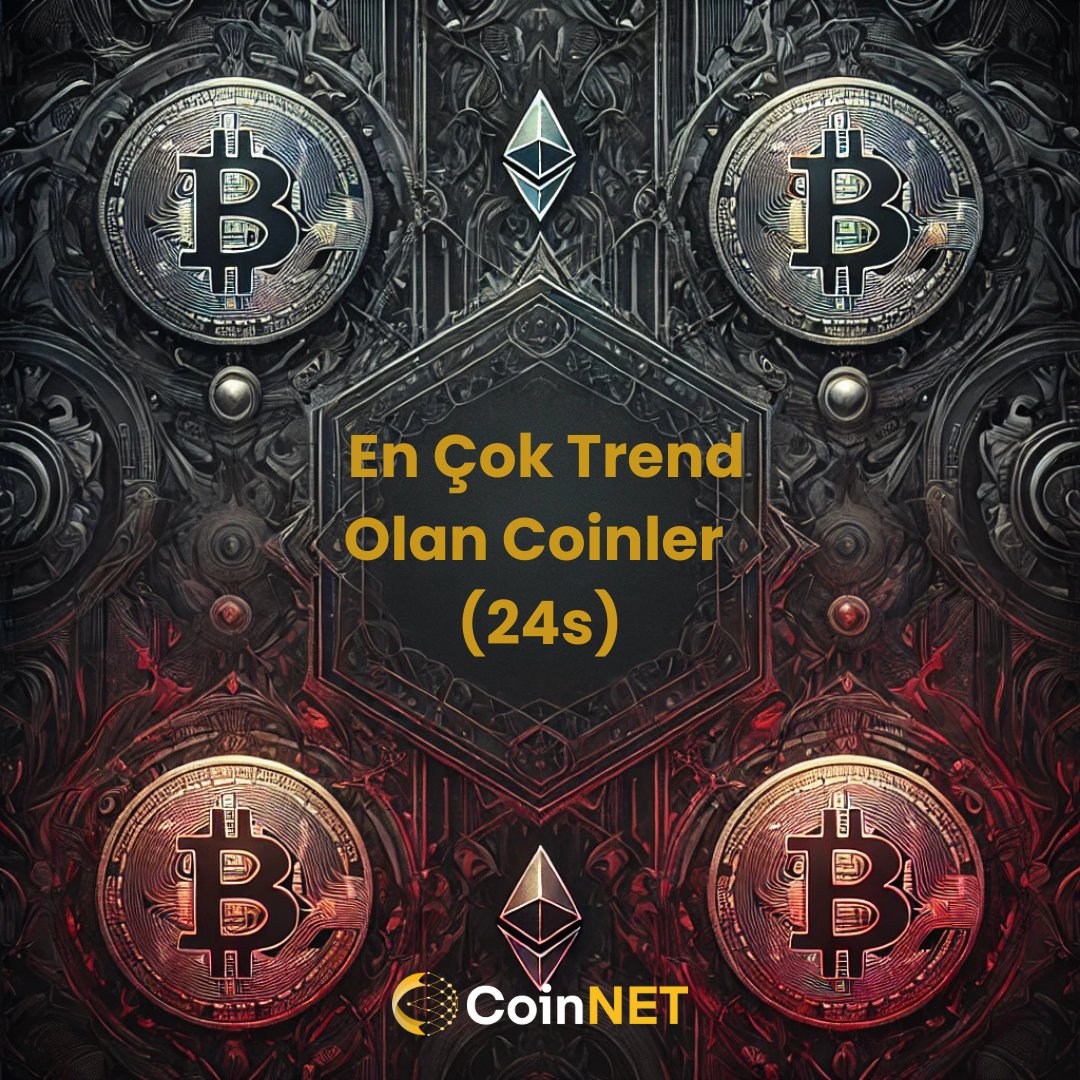 🟧 Son 24 Saatte Kripto Piyasasında En Çok Trend Olan Coinler:

1. $BONK 
2. $PUMP 
3. $OSAK 
4. $REZ 
5. $ETH 
6. $ES 
7. $QUBIC 
8. $PENGU 
9. $SOL 
10. $BTC 
11. $AERO 
12. $XRP 
13. $BLACK 
14. #VIRTUAL
15. $SUI

#Bitcoin #kripto #kriptopara #haber