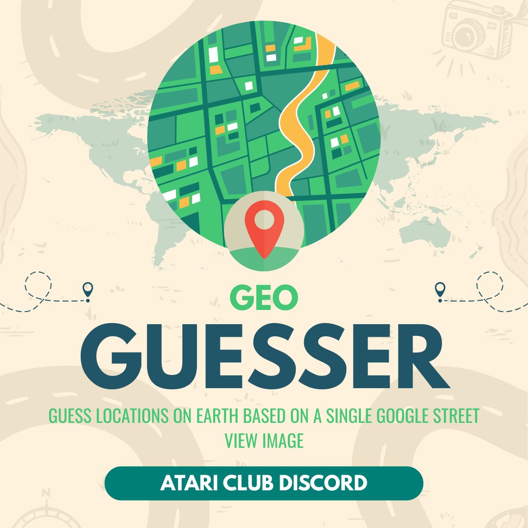 atari's tweet image. Buckle up, campers! We’re headed off the beaten path. Our Summer Camp Road Trip is making some unusual stops.
📍Guess where we've landed for a chance to win an Atari LED Neon sign!
The geo-guessing competition kicks off at 7pm ET July 17.
Join Discord to learn more!…