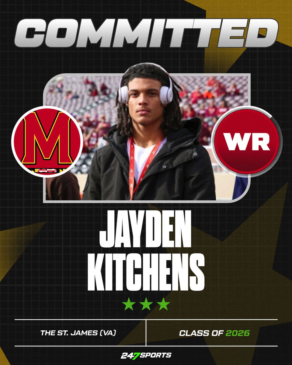 BrianDohn247's tweet image. WR @1ReallyHam commits to Maryland and breaks down his decision
247sports.com/college/maryla…