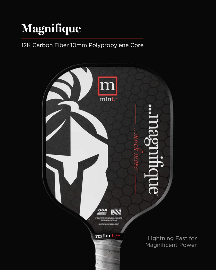Mintsport_'s tweet image. When every shot counts—play Magnifique.

12K Carbon Fiber face.
10mm Polypropylene Core.
Lightning-fast power, precise control.

📍 Shop now: mintmuchmore.com  

#MintMagnifique #MintPaddle #PickleballPerformance #PickleballGear #ForTheLoveOfTheGame