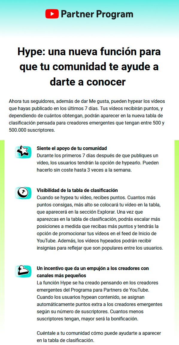 GamerMaldito's tweet image. Las "ideazas" que tienen los altos cargos de Youtube que sólo suenan bien cuando las has pensado 2 minutos en una reunión y has pensado 0 en todas las formas de explotar la mecánica 🤣
¡AHORA PRESENTAMOS: El "Like 2: la secuela", esta vez es limitado semanalmente. Pero oye,…