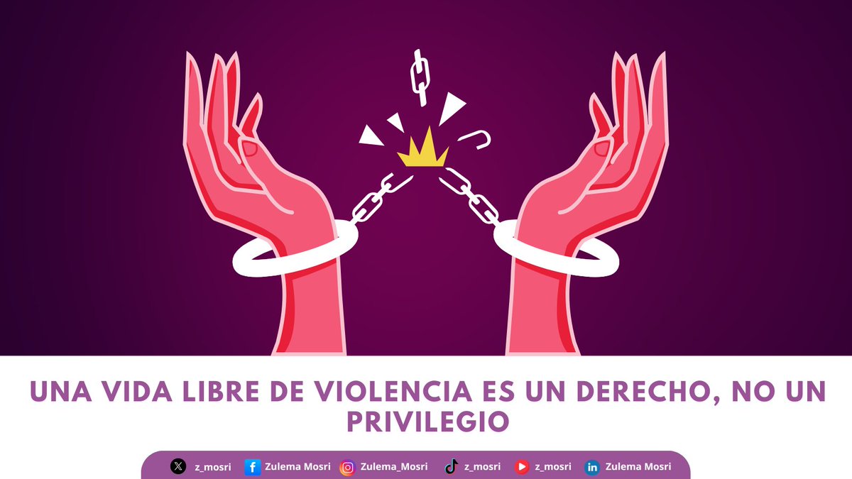 z_mosri's tweet image. Una vida libre de violencia es un derecho, no una meta inalcanzable. 

#Libertad #SinViolencia #Empoderamiento #JusticiaEnSerio