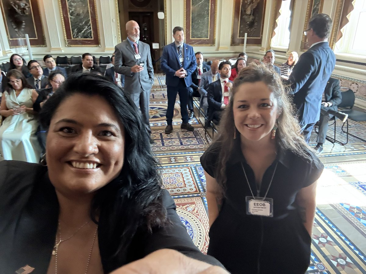 LIBREWisconsin's tweet image. Grateful to be at the table, not the sidelines—representing the Hispanic-Latino community at a White House briefing."
"Proud to stand with leaders at the White House.”
#belibre @LIBREinitiative