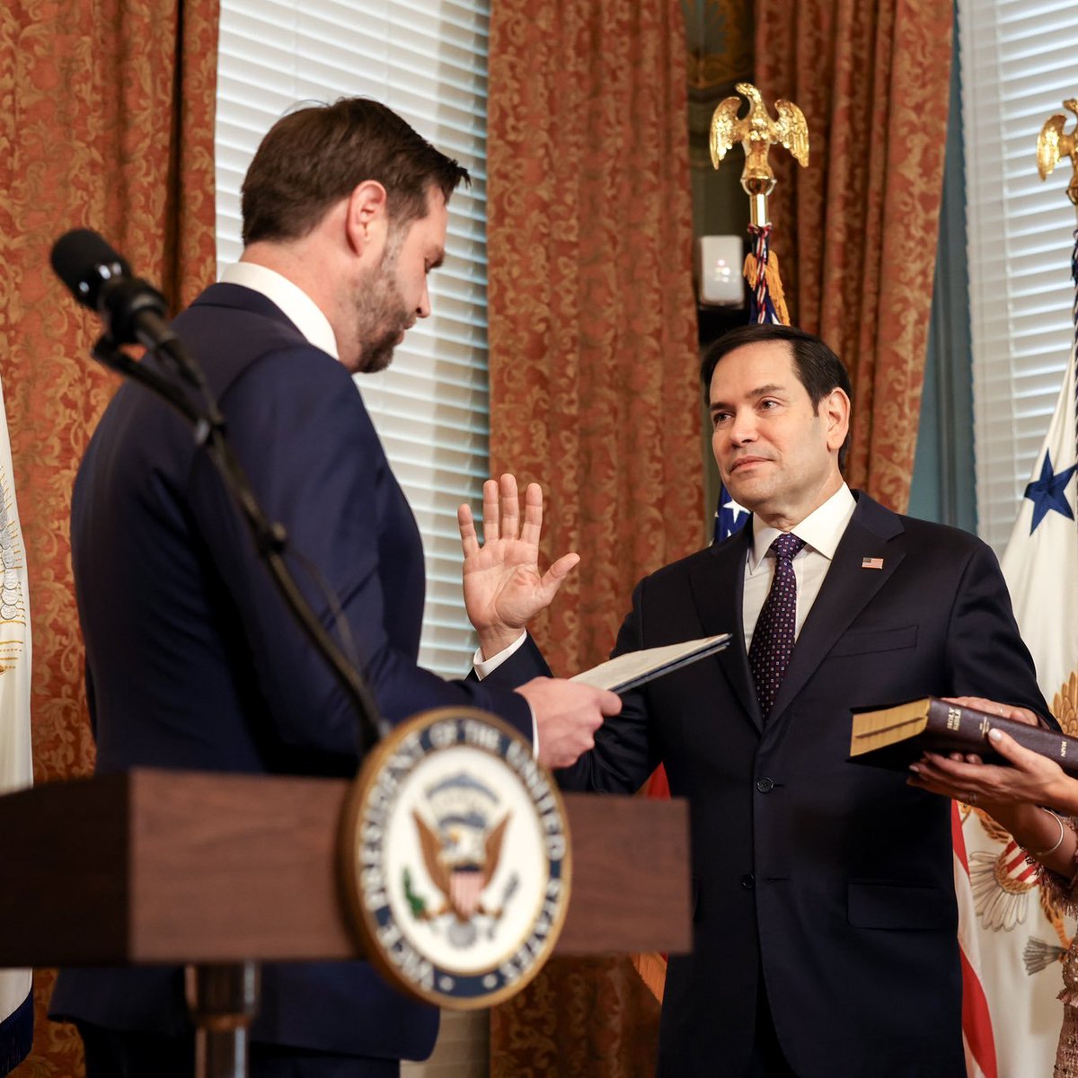 On a scale of 0-10, how would you rate JD Vance and Macro Rubio’s performance so far?