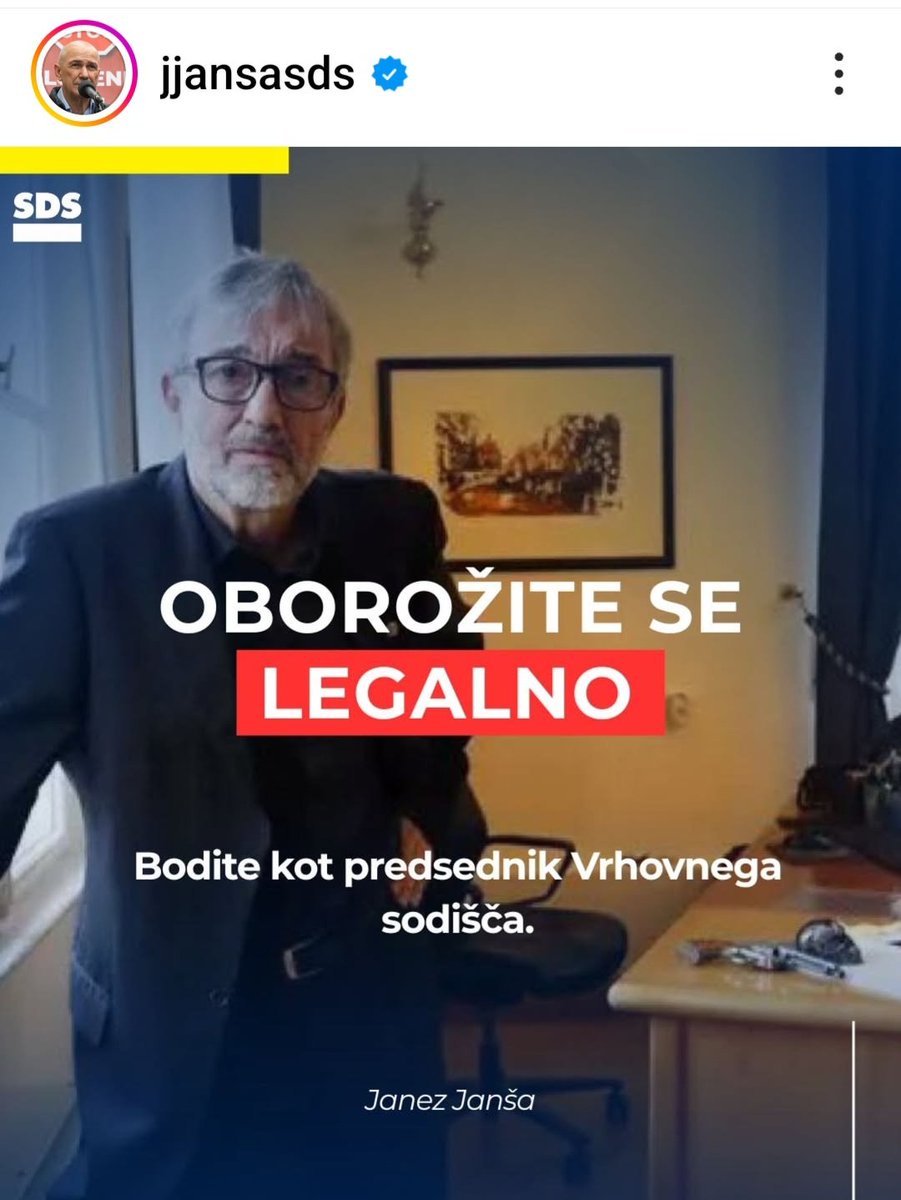 Oborožimo se! Legalno. Zdaj je še zadnji čas! Kmalu to ne bo več možno. Oni so že oboroženi.