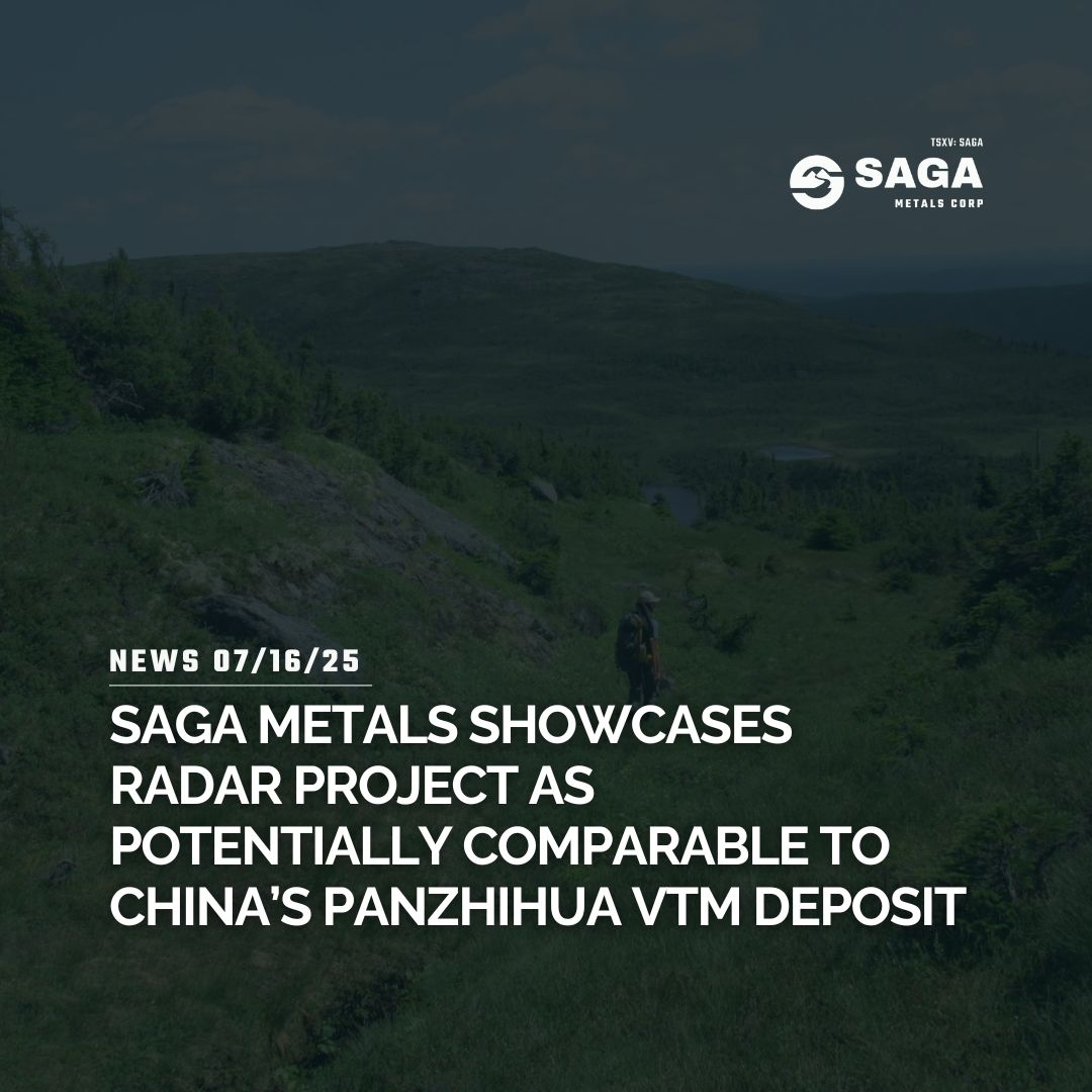 sagametals's tweet photo. 👀 What if Canada held the next Panzhihua? New technical results at $SAGA #RadarProject reveal key similarities to the world’s largest vanadiferous titanomagnetite (VTM) operation, producing 40% of global V₂O₅ output. 🇨🇦💸 #criticalminerals #investornews https://t.co/D5DhK8uSfI https://t.co/GovVC4i5Hi