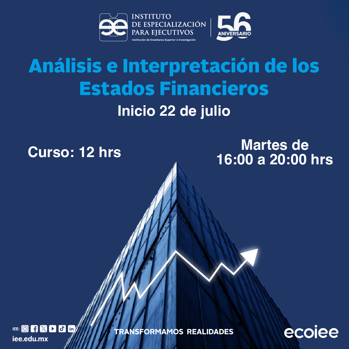 IEE_Merida's tweet photo. 📈   Aprende a leer e interpretar la salud financiera de cualquier negocio.
Toma decisiones con datos.
📲 ¡Inscríbete hoy!
Contacto:📱99 9492 9388 
✉️karina.canul@iee.edu.mx https://t.co/0wZ1lYfxfj