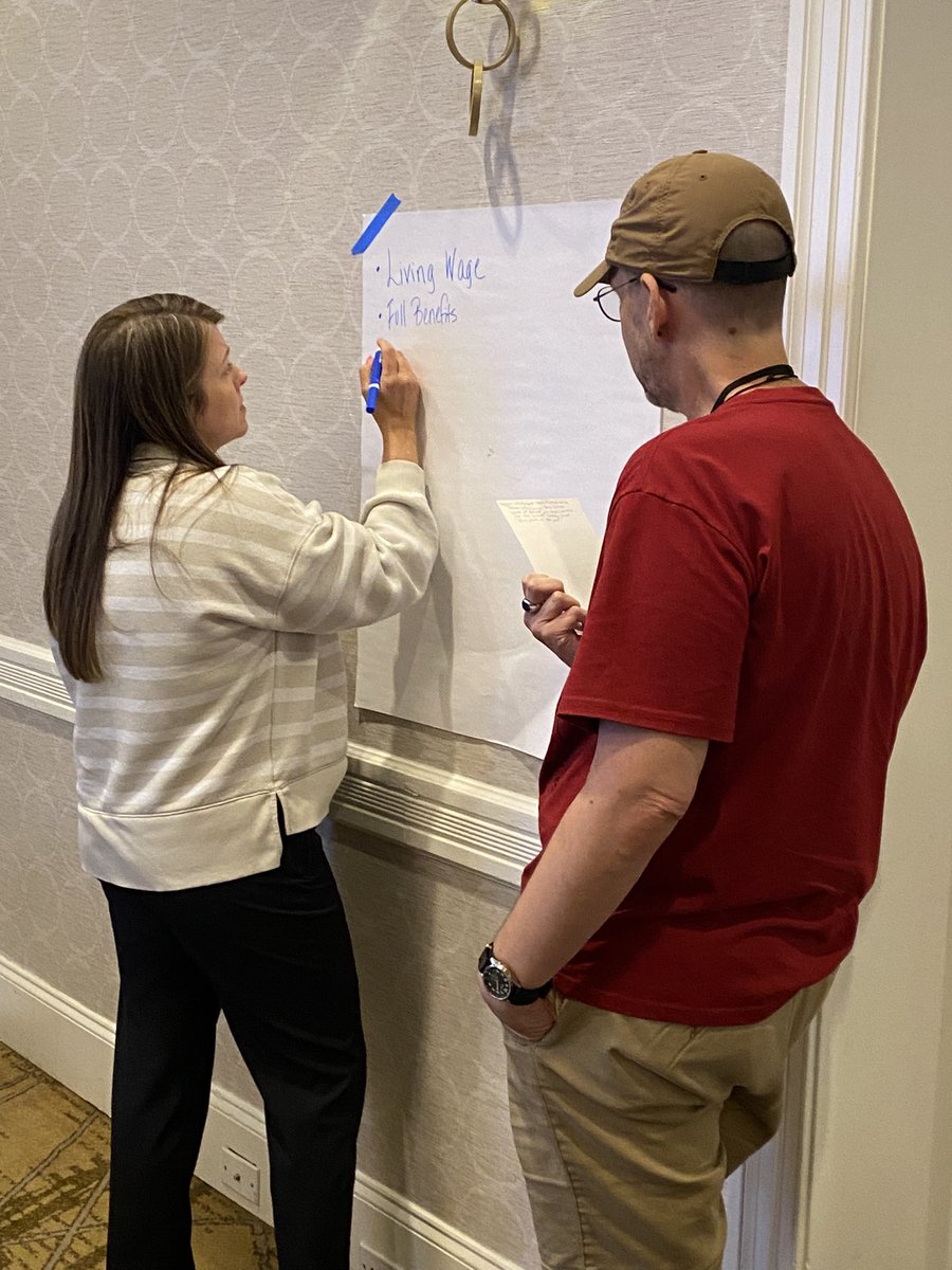 Organize! Organize! Organize! VEA members are hard at work at our 2025 Summer Organizing Institute learning new strategies and tools to grow membership and strengthen educator voices. #VEASOI2025