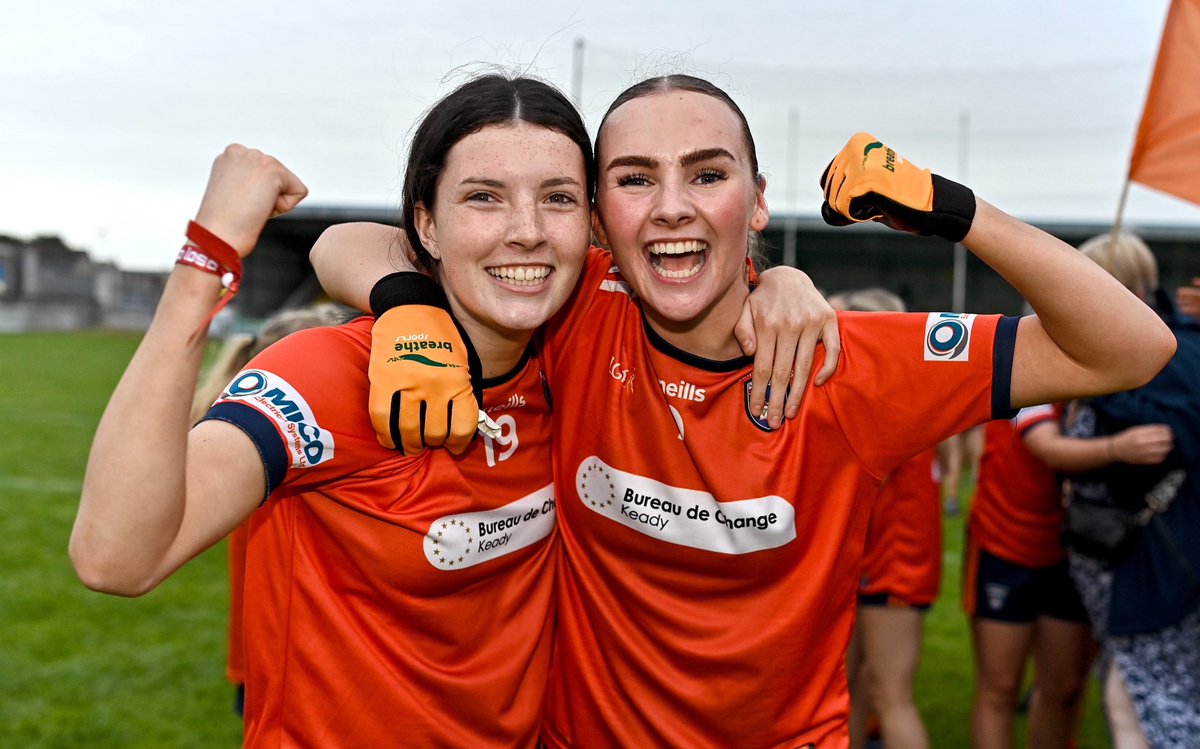 Ladies Football (@ladiesfootball) on Twitter photo In pictures 📸
Joyous scenes following this evening’s All-Ireland U16 B Final victory for <a href="/ArmaghLGFA/">ArmaghLGFA</a> over Galway
#LGFA In pictures 📸
Joyous scenes following this evening’s All-Ireland U16 B Final victory for <a href="/ArmaghLGFA/">ArmaghLGFA</a> over Galway
#LGFA