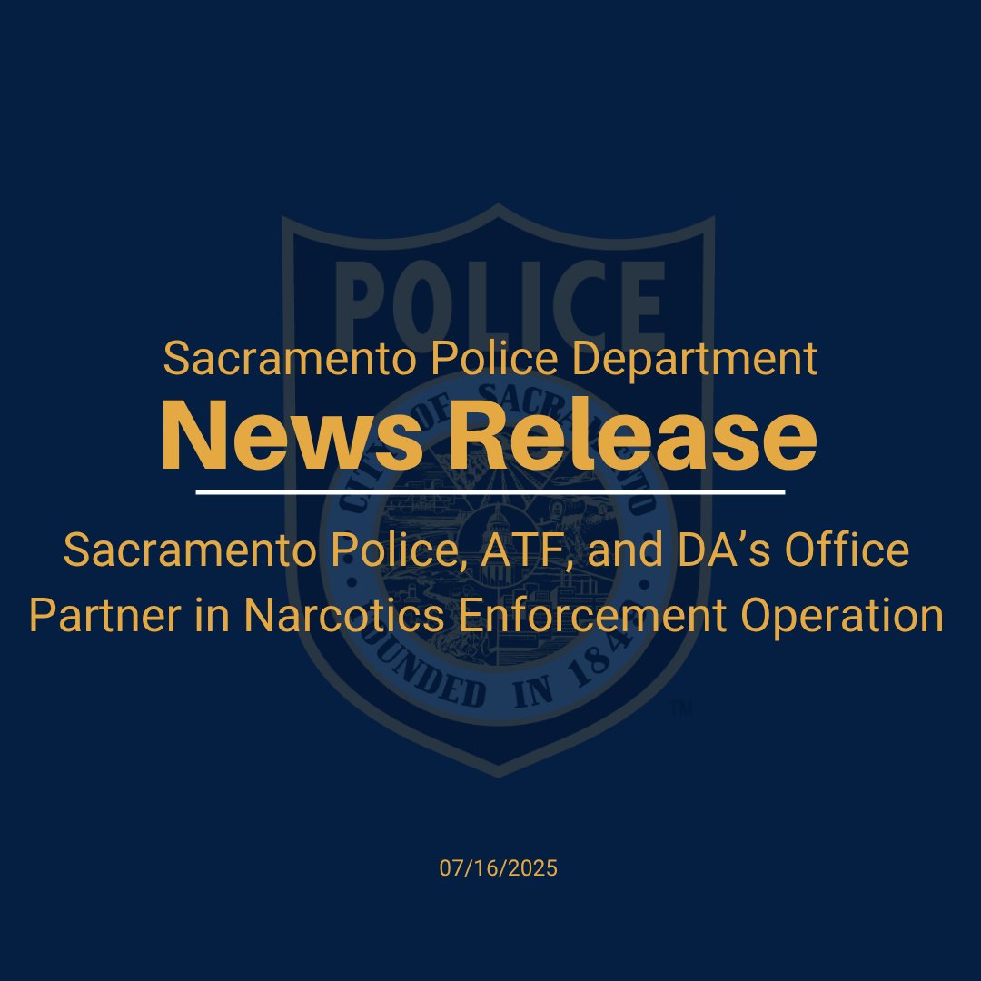 SacPolice's tweet image. The Sacramento Police Department, along with the Bureau of Alcohol, Tobacco, Firearms and Explosives (ATF) and the Sacramento County District Attorney’s Office announced the results of a recent operation focused on maintaining safety and quality of life in the central city.

Over…