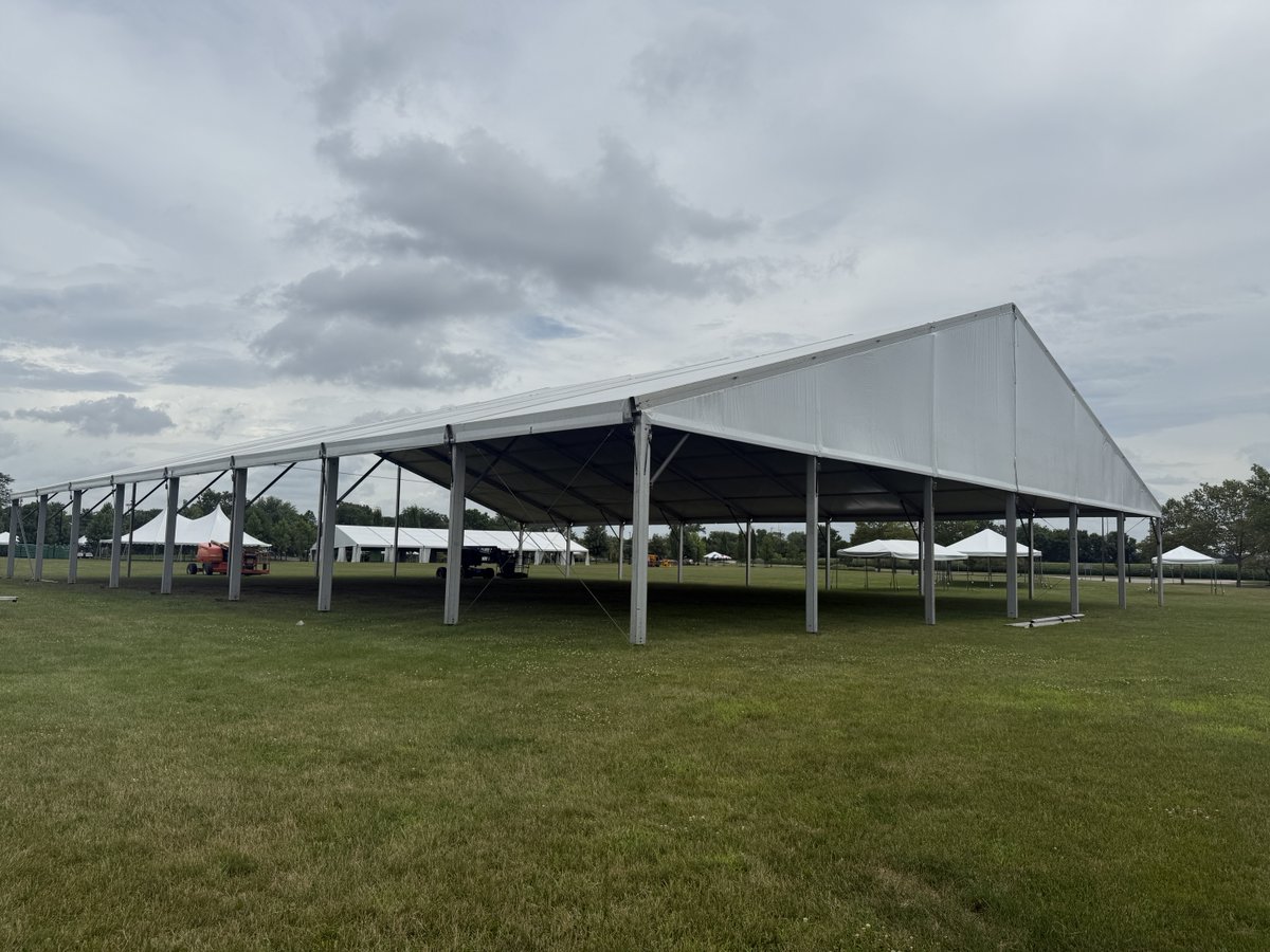 Tents are going up!! ☘️ 🍻 🎶
We are less than three weeks out from the 2025 Dublin Irish Festival! What are you excited for this year?

Ticket prices increase this Sunday, July 20. Beat the price increase ➡️ bit.ly/DIFtickets