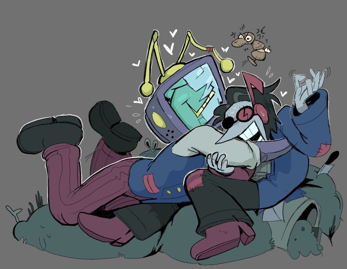 mirandaclarefs's tweet image. I really like @divorceslop 's UT- spamtenna designs so i drew them..