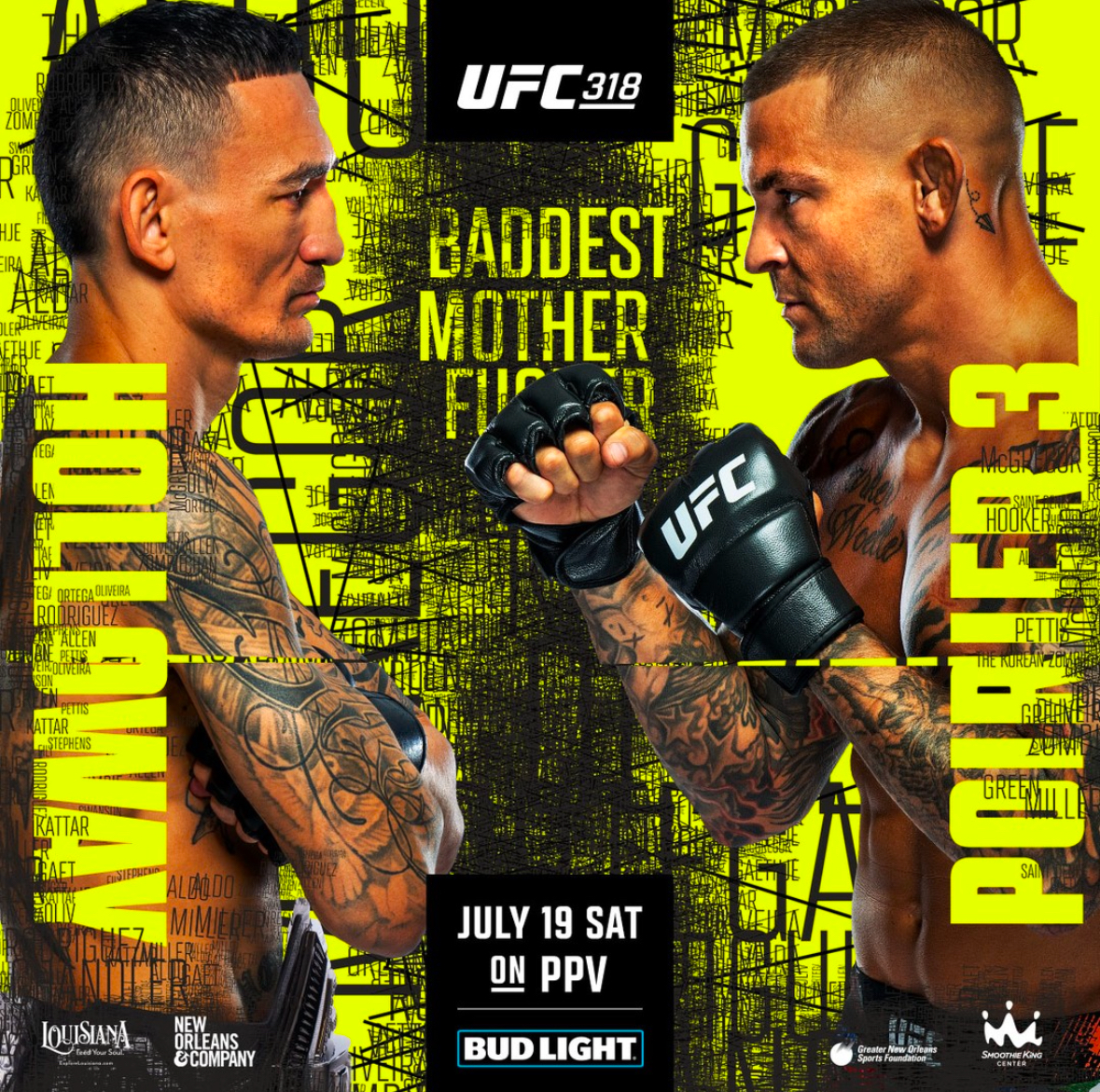 Watch UFC 318 🥊 Holloway vs Poirier on the big screen in NBC Sports Arena on Saturday, July 19th! Book your table at the link in bio.
-
Free entry, must be 21+ to enter. bit.ly/3IMA8Xk