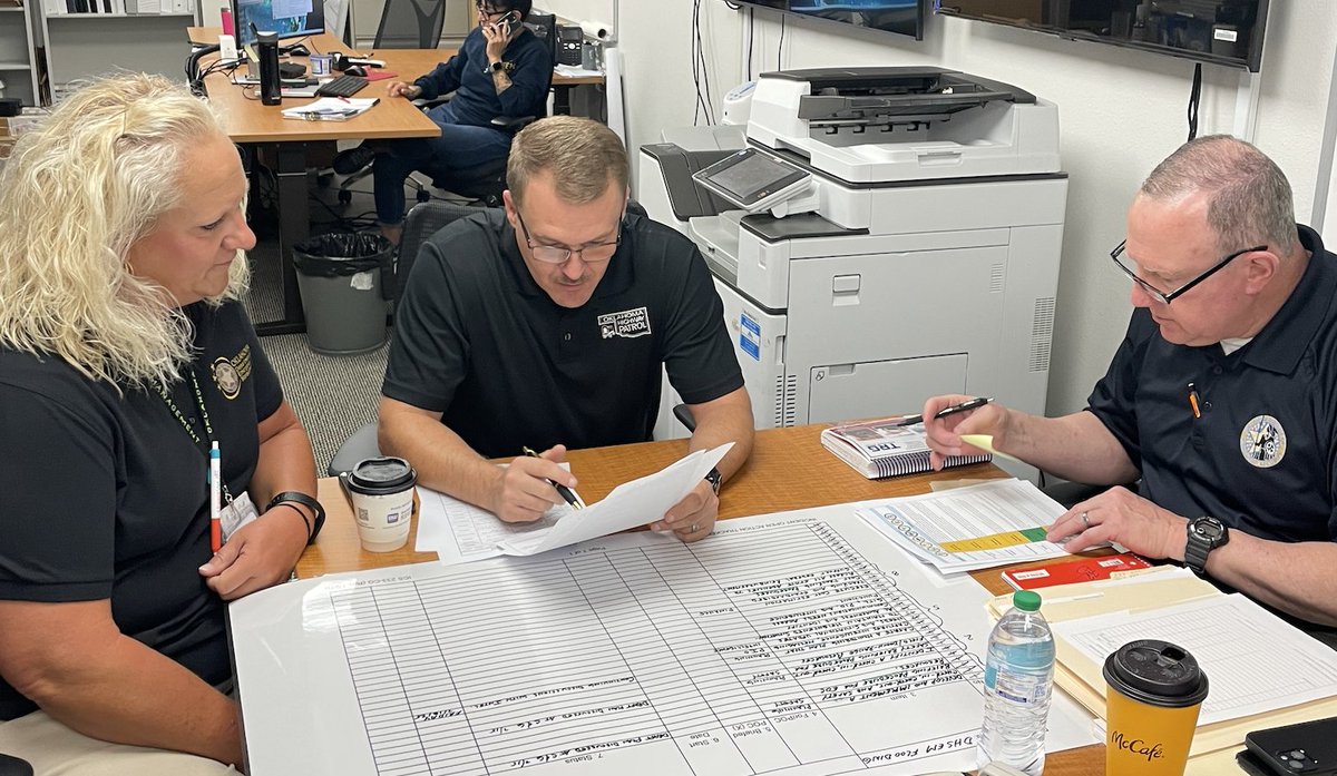 okem's tweet image. The Oklahoma Operations Center Team is hard at work this week assisting the State of New Mexico with response and recovery efforts after their recent devastating flooding. The team includes personnel from @OKEM, @OklahomaOHS, @OHPDPS, @TulsaPolice, and @OKCFD. #OklahomaStandard