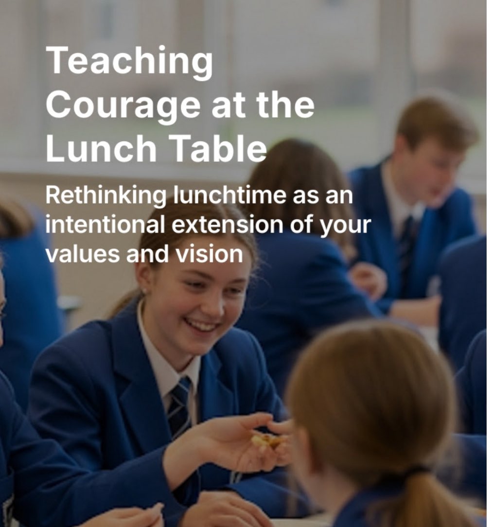Ms_L_White's tweet image. Reading #BecomingBulletproof by @EvyPoumpouras and thinking about schools. The F3 shows up between lessons that’s where we lead belonging, behaviour and bravery.”
Breaktime isn’t downtime. It’s leadership.
open.substack.com/pub/lynseywhit…