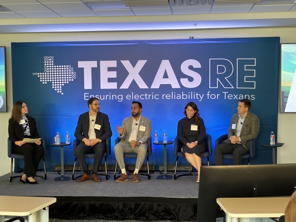 lee_bratcher's tweet image. I appreciate the invitation from Texas Reliability Entity, Inc. to join this large loads panel along with Agee Springer, Katie Coleman and Ahmed Rashwan.
Insreasing the communication between grid operators, utilities, and large loads is extremely important. It is especially…