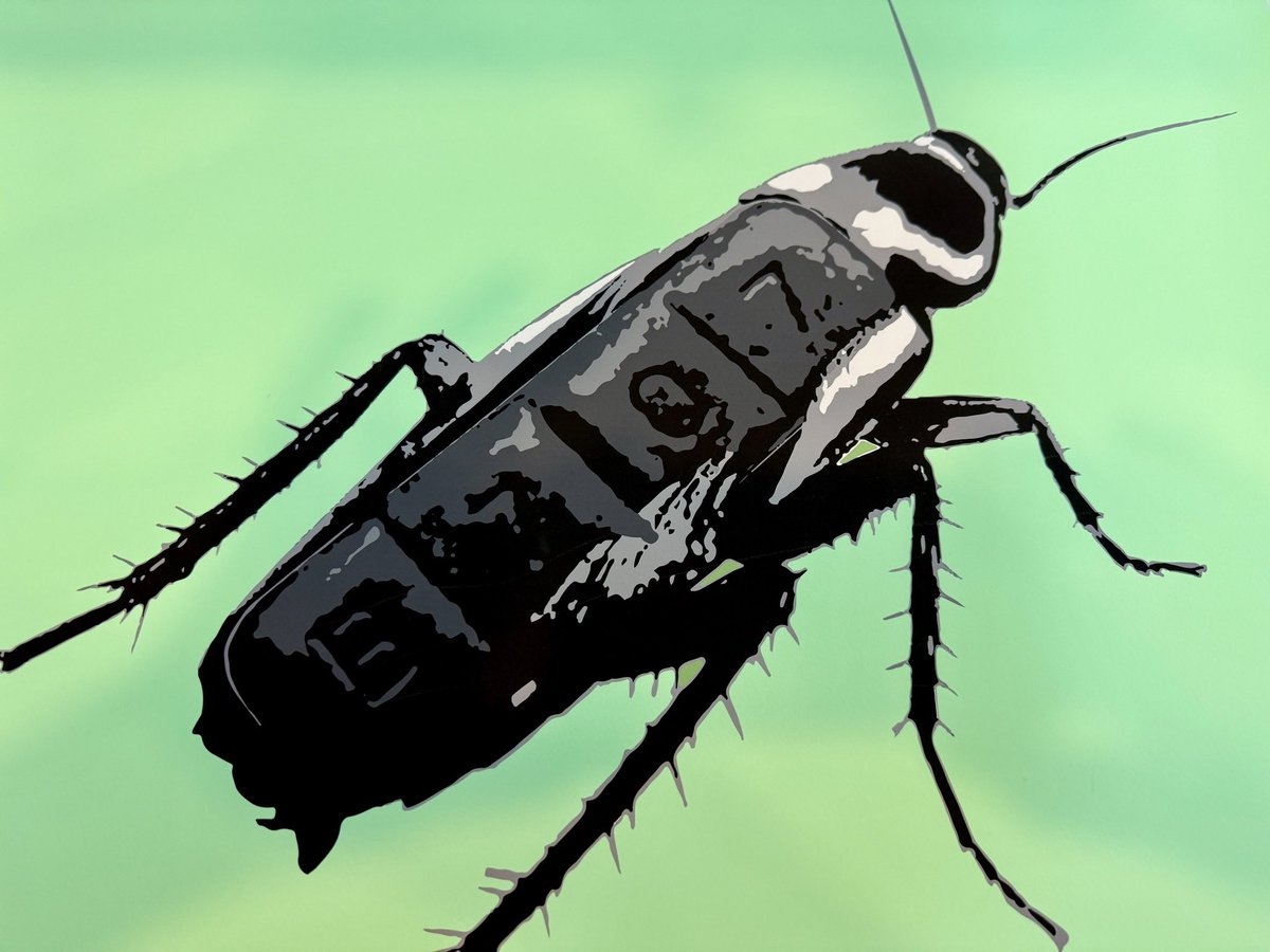 BillyMorrison's tweet image. JUST STUMBLED ACROSS THESE! My own personal AP prints of my Xanax roach design from a few years ago. The original editions sold out, but these are my personal copies that I have decided to make available. Email me at info@billymorrisonart.com or direct message me for more details