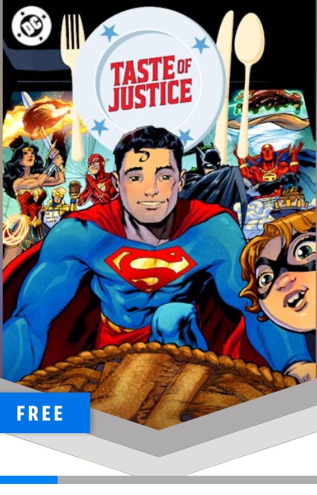 andrewaydin's tweet image. 'Taste of Justice' has arrived!
Now on DCUI—the first three episodes are free to read! Enjoy the culinary adventures of Superman, the Justice League, the Teen Titans, and even @chefjoseandres!
From me, @DomoStanton, Nick Filardi, and @micah_myers
dcuniverseinfinite.com/comics/series/…