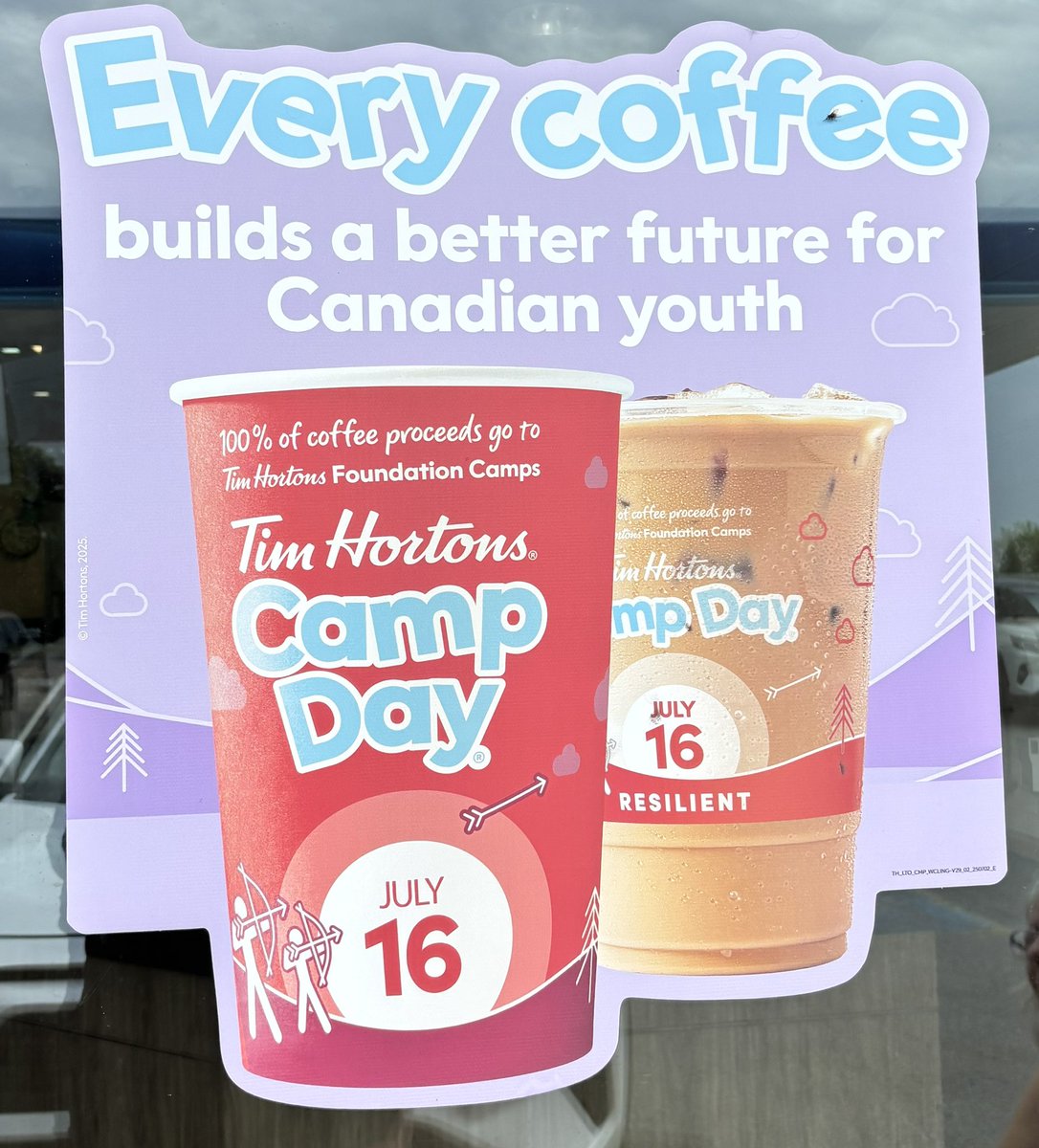 It is #CampDay at local <a href="/TimHortons/">Tim Hortons</a> throughout #Huron &amp; #Bruce !! 

If you haven’t already bought a hot or iced coffee - you still have time!!  100% of the purchase goes towards sending kids to a multi-year educational program at one of seven Tim's Camps.