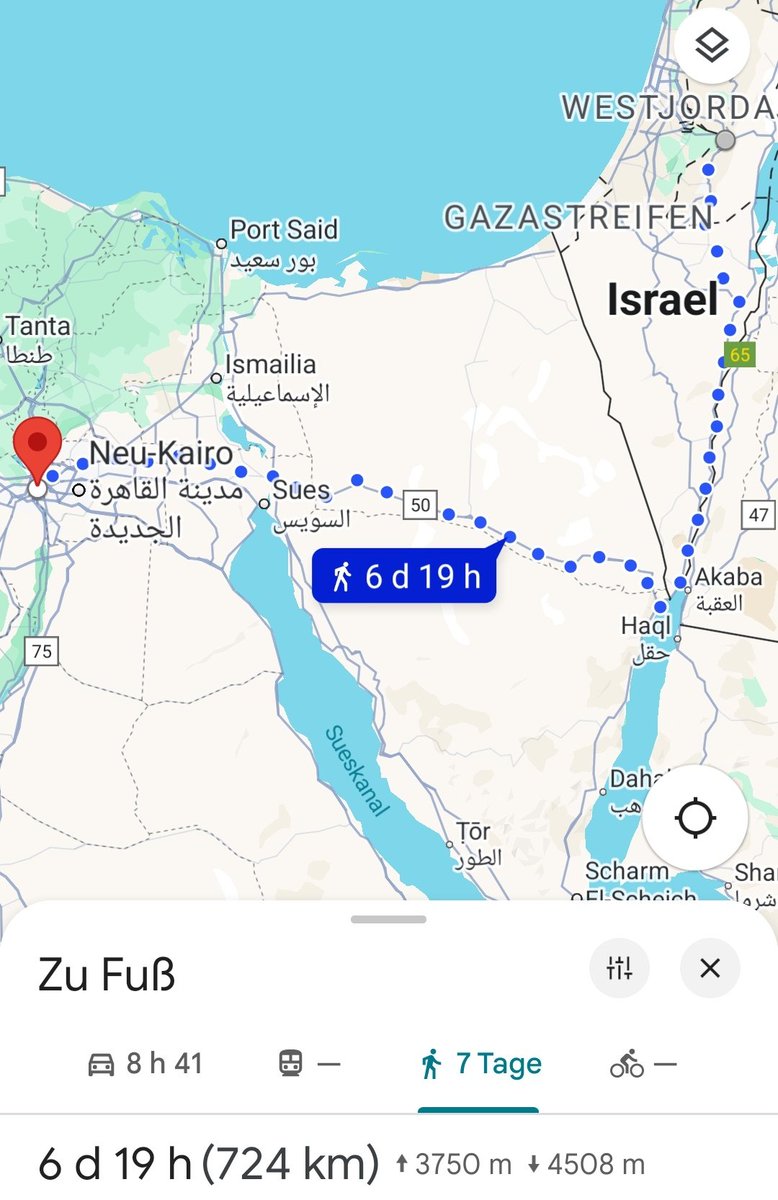 Also kommt er in ca 35-40 Jahren an