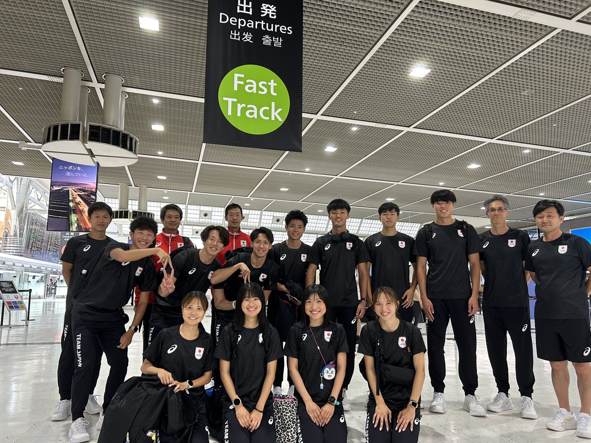 ◇#WUGライン・ルール

昨日の第1陣選手に続き、第2陣選手11名が出発いたしました🛩

ドイツの舞台でベストパフォーマンスが発揮できることを期待しています❤️‍🔥

いってらっしゃい‼️

#TEAMJAPAN
#青春に駆けろ