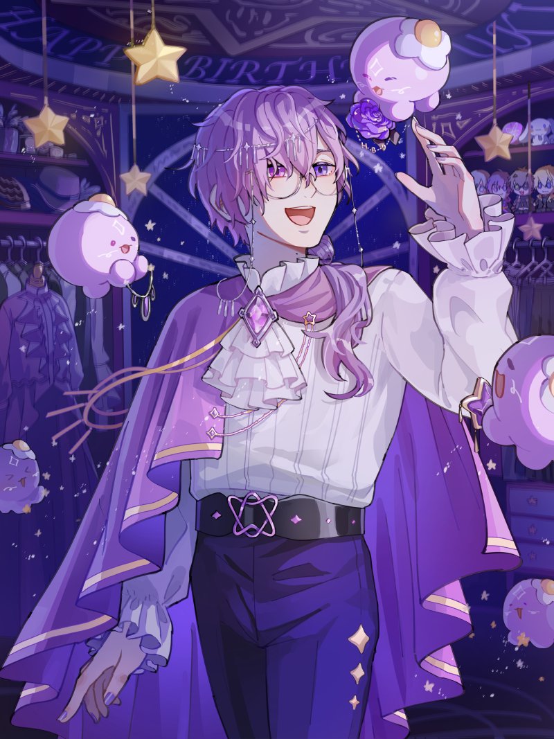 miaowpudding19's tweet image. HAPPY BIRTHDAY!!💜💜💜
#VioletAtelier #tanjouki2025