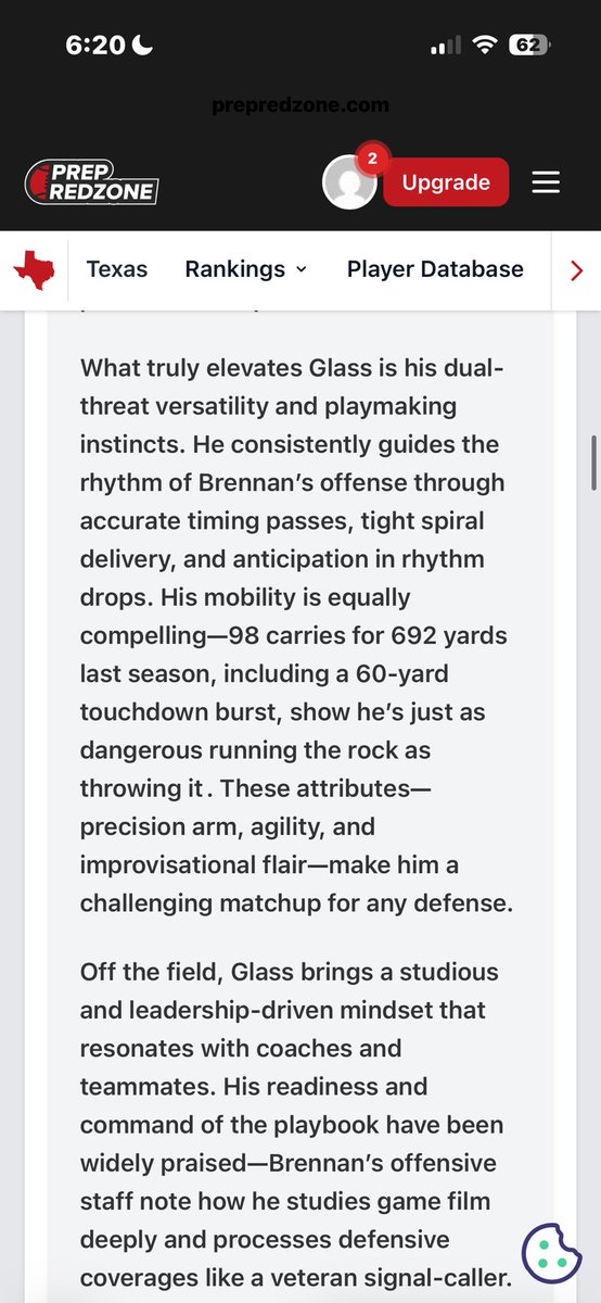 cayden_glass5's tweet image. Thank you @JButler_210 for the write up! Looking forward to a big time senior year!
@CoachRitcheyFB @JeffHoweth7 @BFNDFball